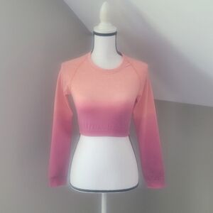 Gymshark Adapt Ombre Seamless Long Sleeve Shirt